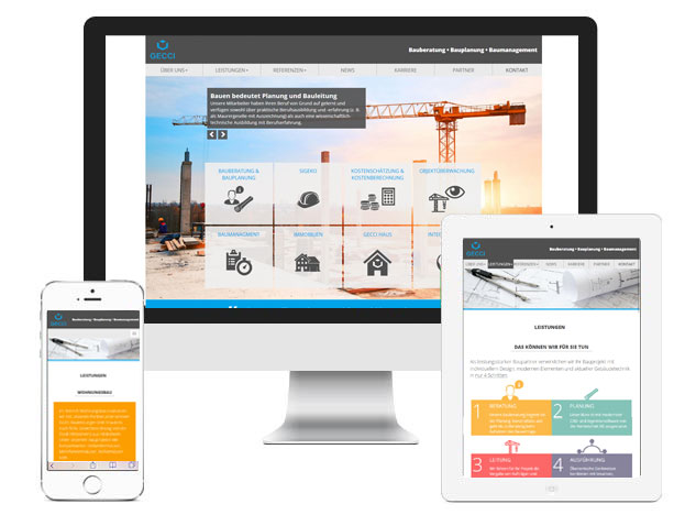 GECCI GbR mit neuer responsive Website