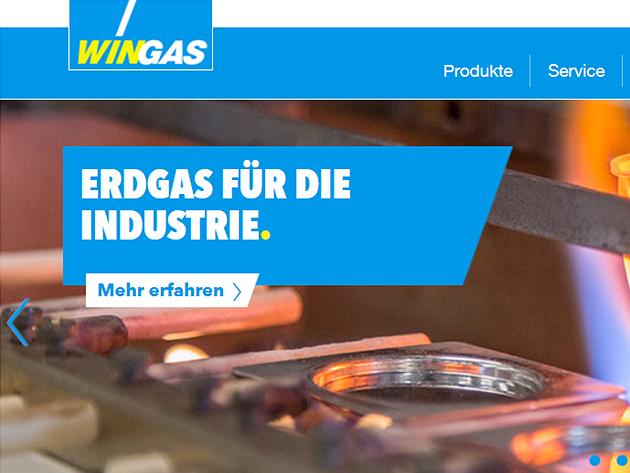 Erdgasversorger WINGAS beauftragt Online Now! mit der Website-Betreuung